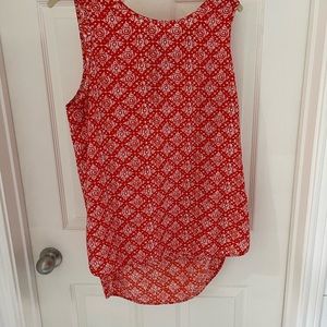 Michael Kors blouse with back zipper detail